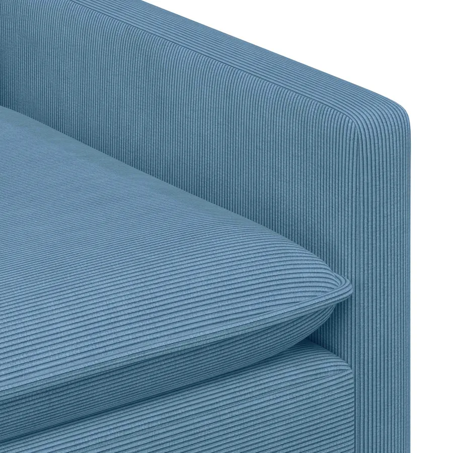 Canapé Bleu 76 x 81 x 87,5 cm Tissu - 6