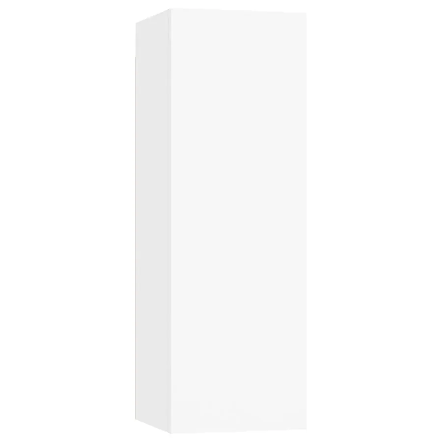 Ensemble de meubles TV 7 pcs Blanc Bois d'ingénierie - 4