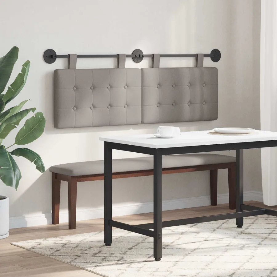 Tête de lit suspendue tissu - 4