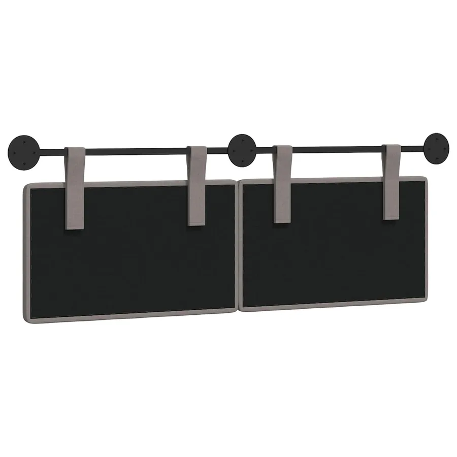 Tête de lit suspendue tissu - 7