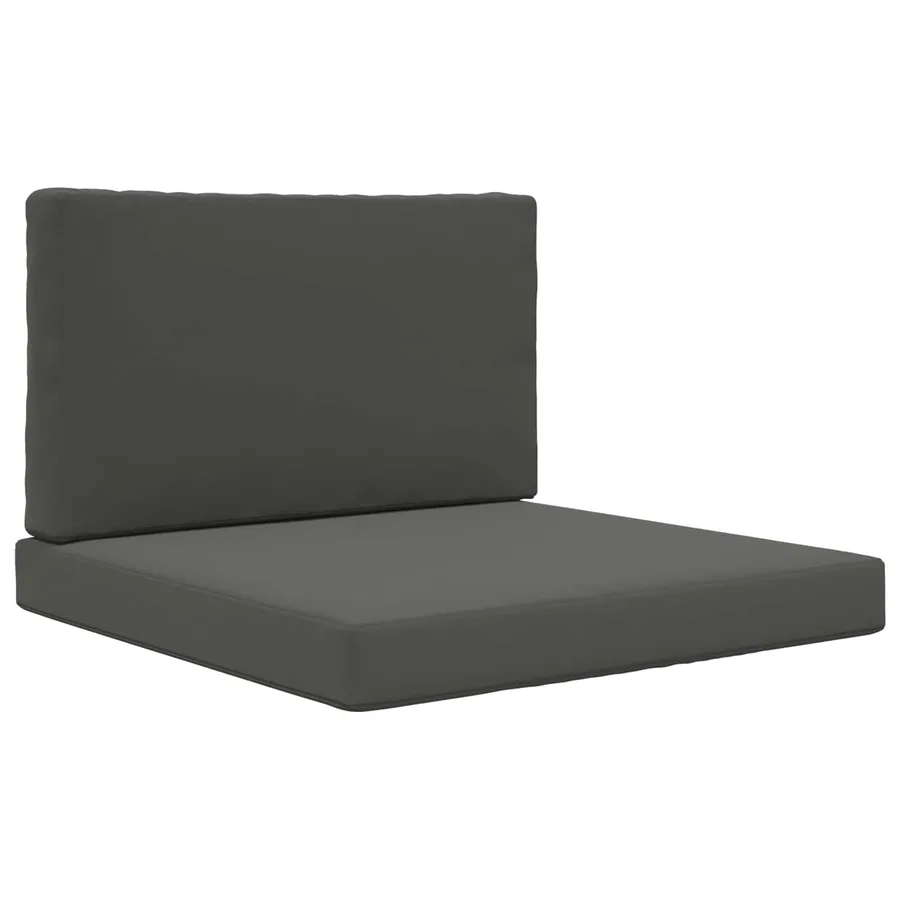 Coussin de canapé d'extérieur 2 pcs Anthracite Polyester - 2