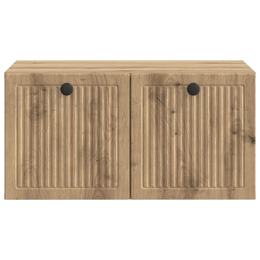 Meuble TV mural 59,5 x 41 x 30 cm Chêne artisanal - 6
