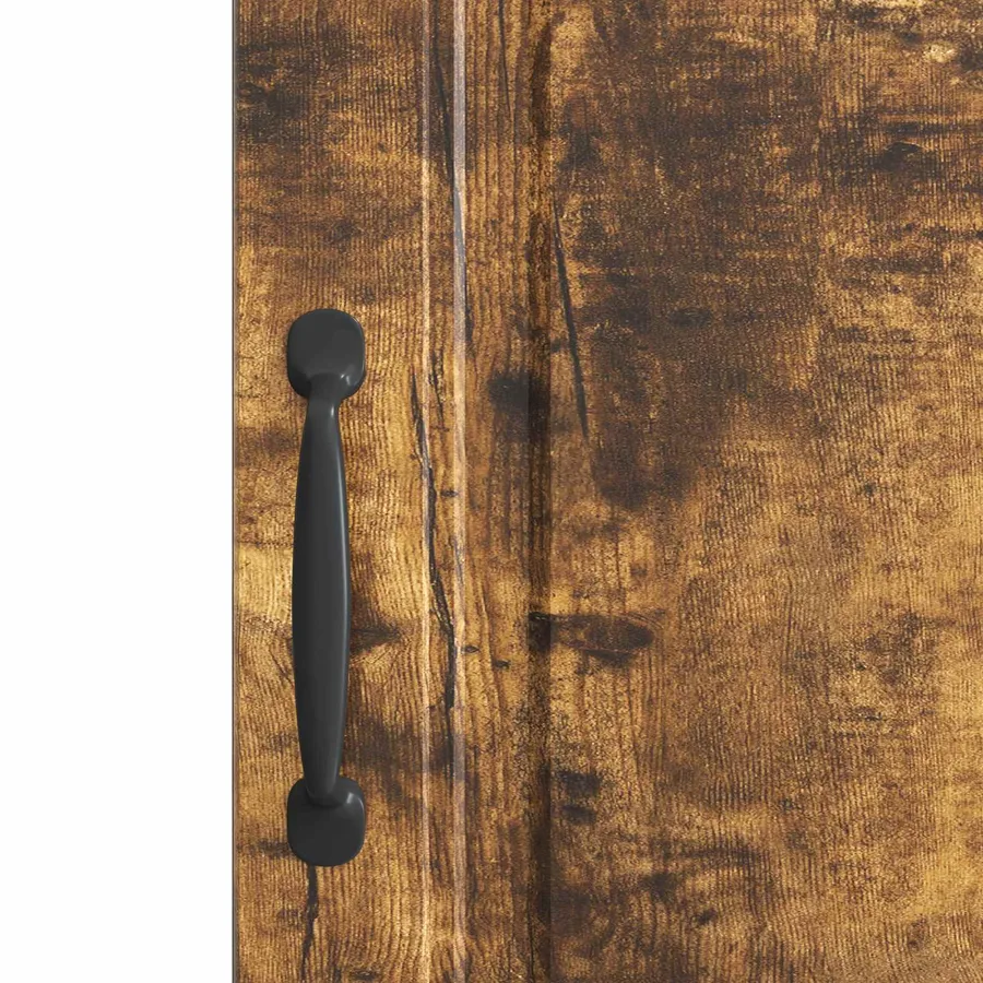 Buffet Chêne fumé 33 x 34,5 x 87 cm Bois d'ingénierie - 10