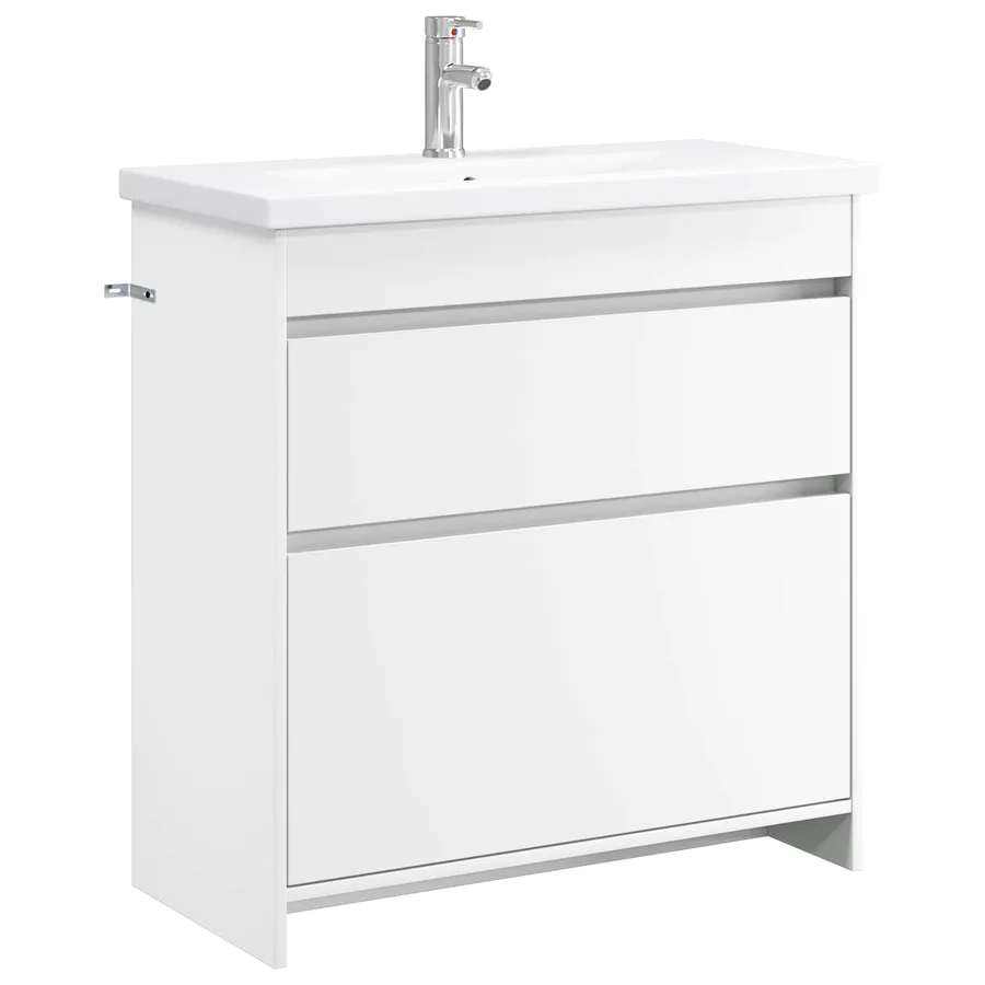 Ensemble de mobilier de salle de bain Blanc 81 x 40 x 84,5 cm - 2