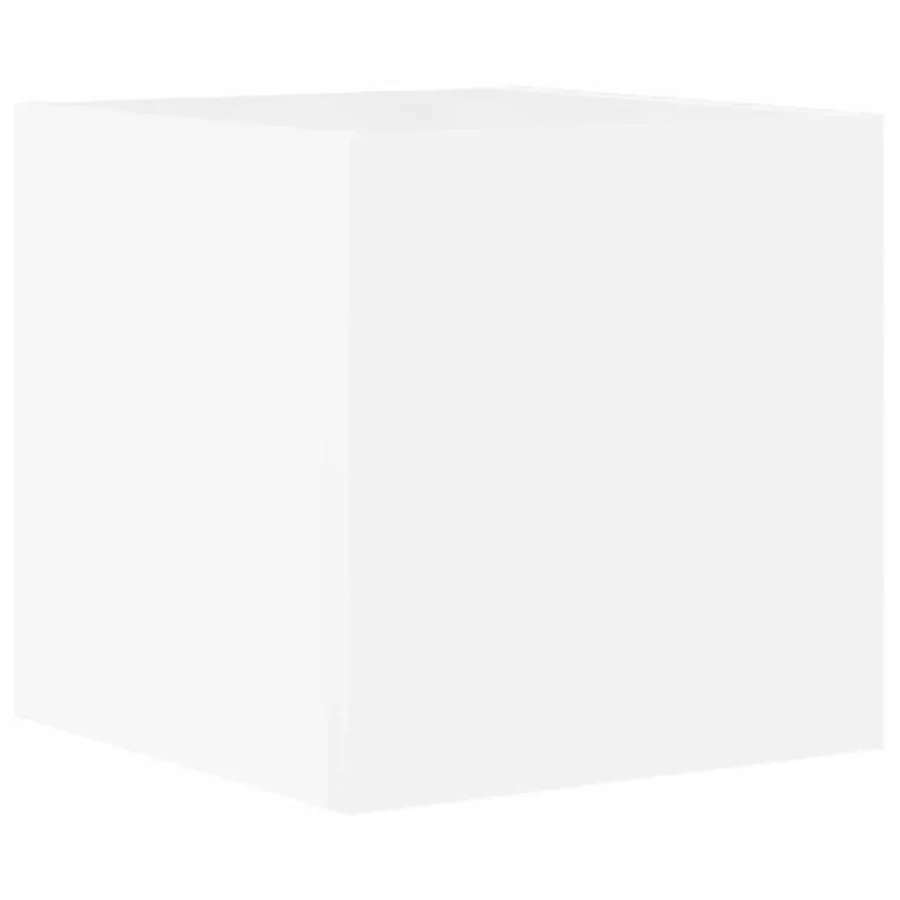 Ensemble de meubles TV 5 pcs Blanc Bois d'ingénierie - 5