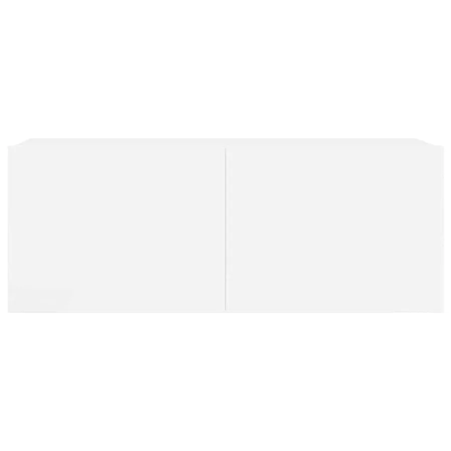 Ensemble de meubles TV 5 pcs Blanc Bois d'ingénierie - 7