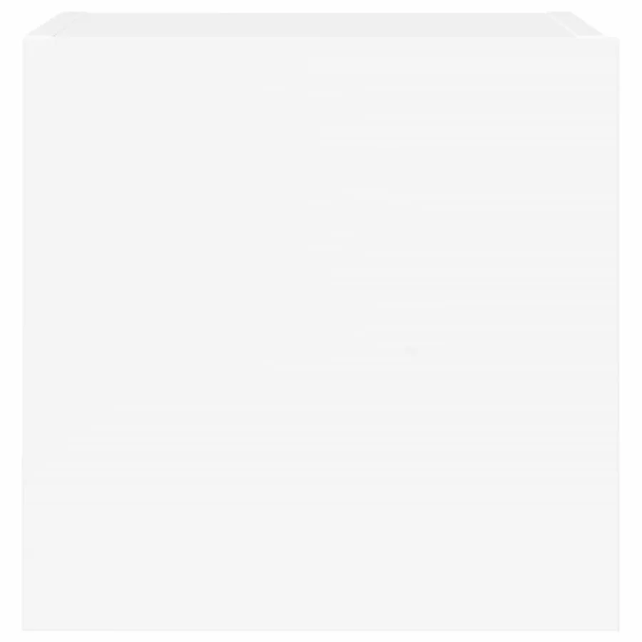 Ensemble de meubles TV 5 pcs Blanc Bois d'ingénierie - 8