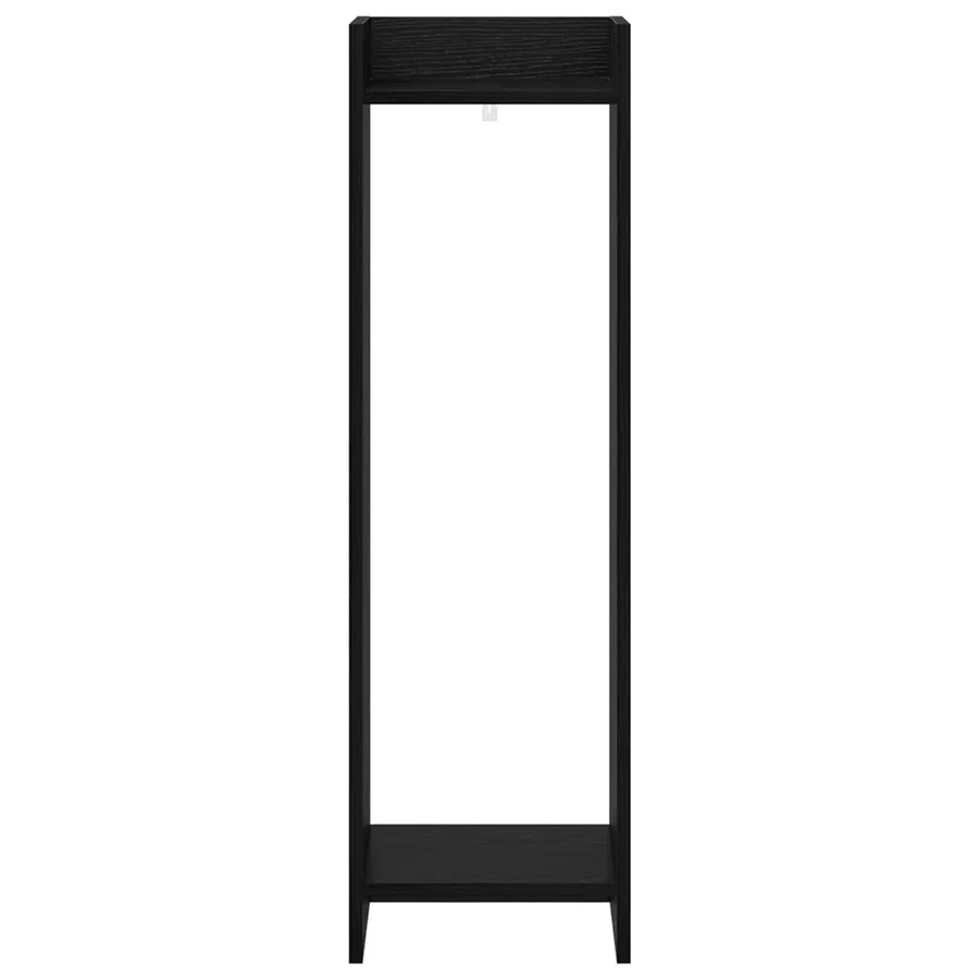 Support de Plante Chêne Noir 30 x 30 x 100 cm Bois d’ingénierie - 5