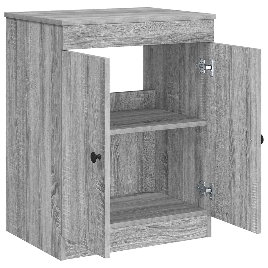 Armoire de salle de bain Sonoma gris 54 x 41 x 70 cm - 4