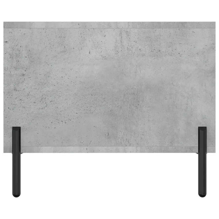 Table basse gris béton 102x50x40 cm bois d'ingénierie - 7