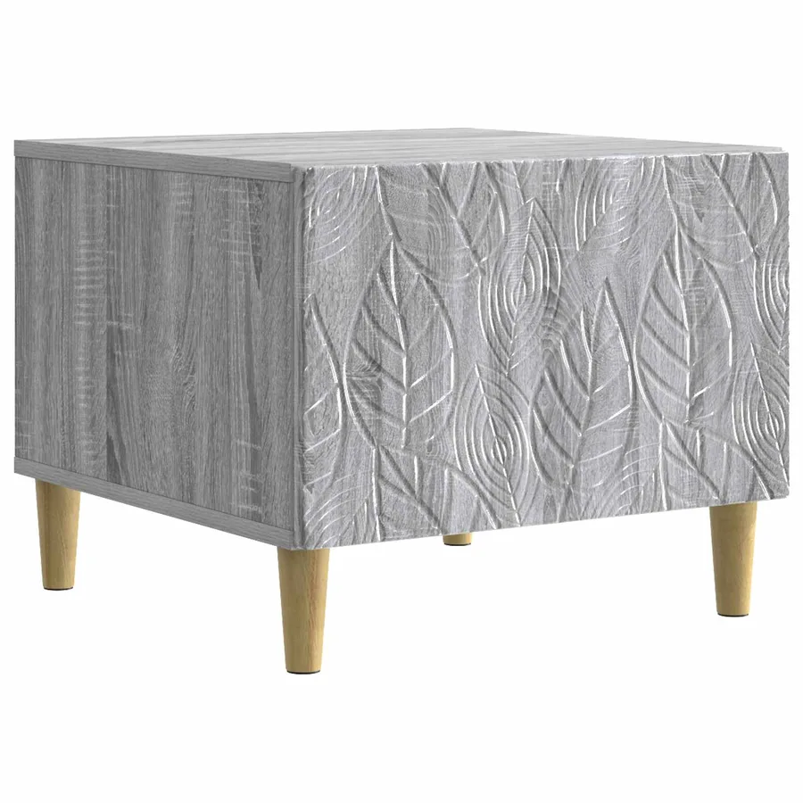 Table basse Sonoma gris 50 x 49 x 40 cm Bois d'ingénierie - 2