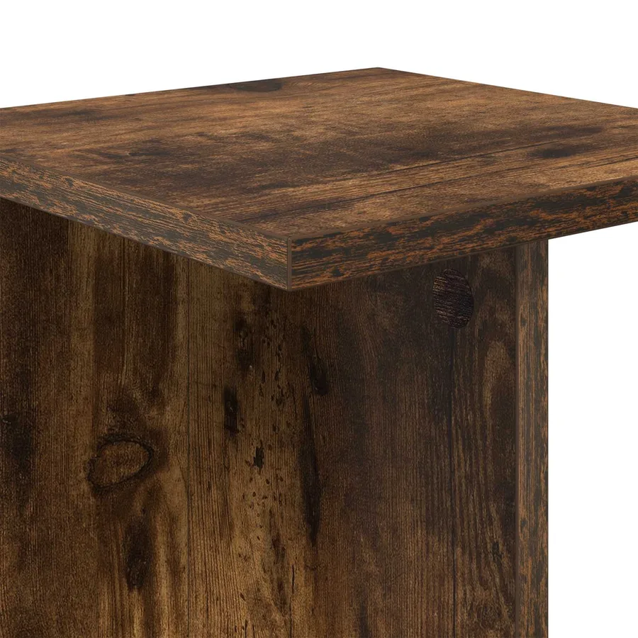 Support de Plante 2 pc Chêne Fumé 25 x 25,5 x 40,5 cm - 10