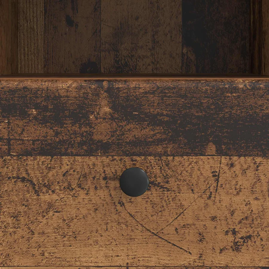 Meuble TV Bois ancien 102 x 34,5 x 50 cm Bois d'ingénierie - 10