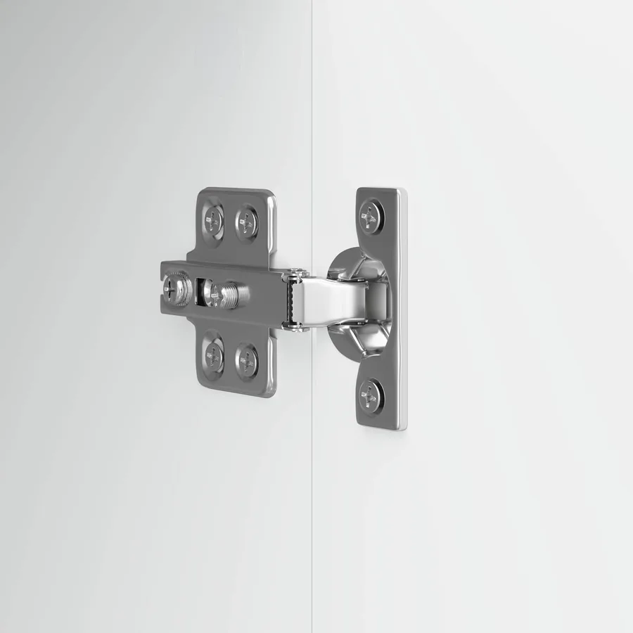 Meuble TV Blanc 102 x 34,5 x 50 cm Bois d'ingénierie - 9