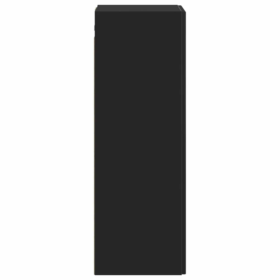 Cabinet de Salle de Bain Mural Noir 33 x 34,5 x 60 cm - 4