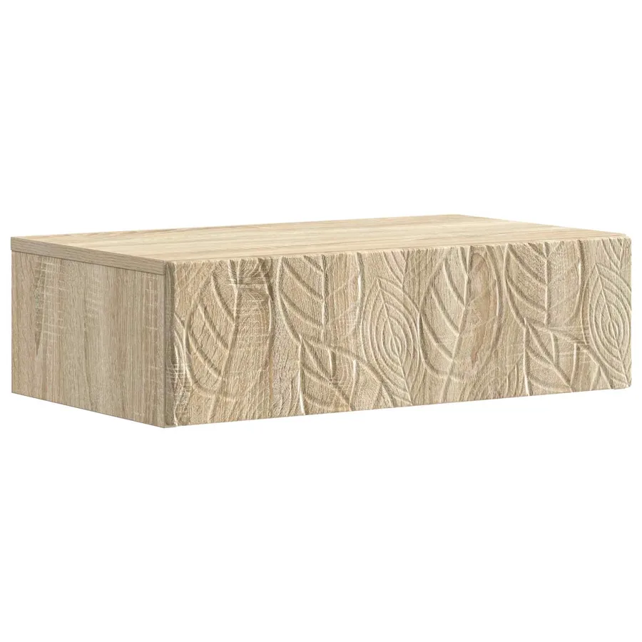 Table d'appoint murale Chêne Sonoma 59 x 34,5 x 17 cm - 2