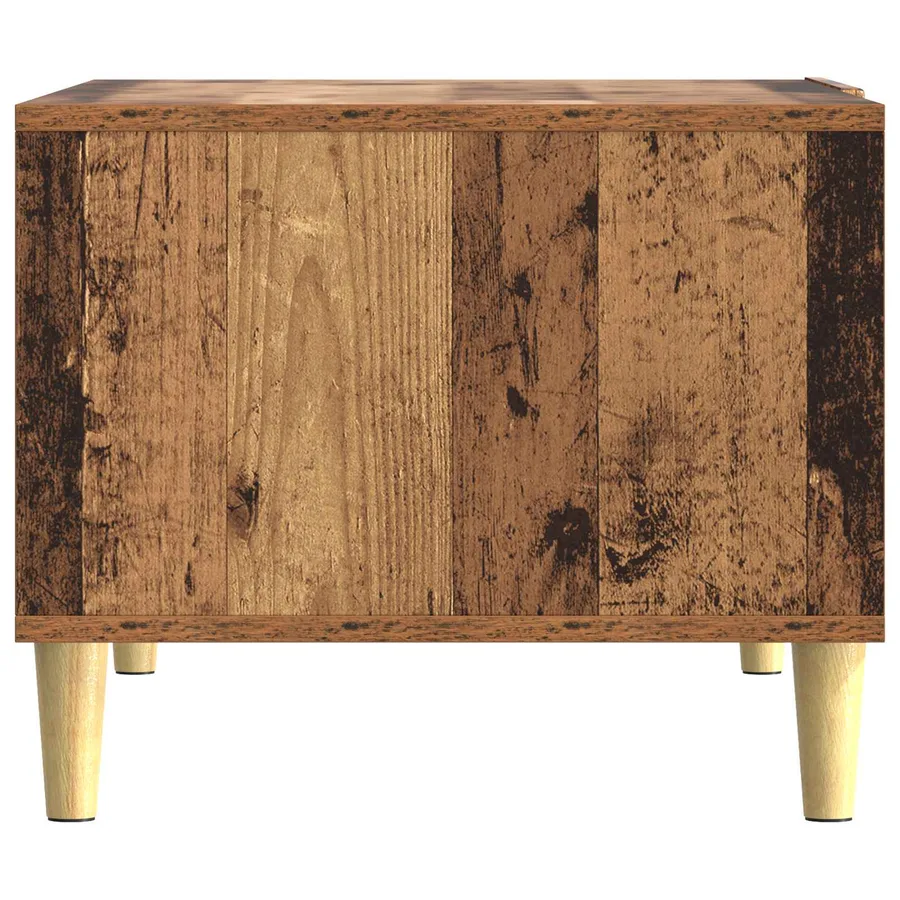 Table basse Bois ancien 50 x 49 x 40 cm Bois d'ingénierie - 5