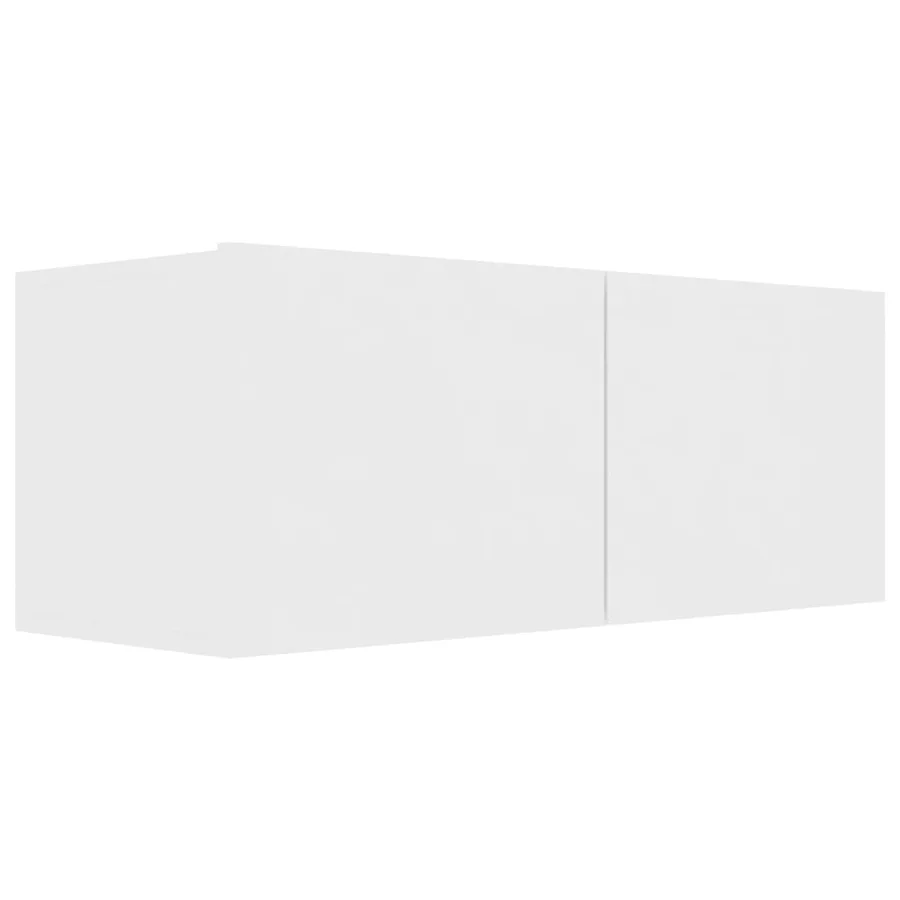 Ensemble de meubles TV 5 pcs Blanc Bois d'ingénierie - 6