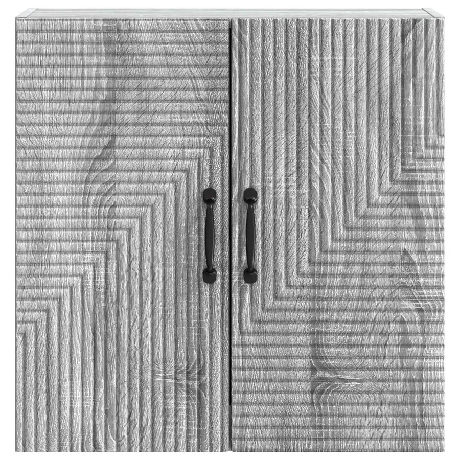 Armoire Murale Sonoma gris 59 x 31 x 60 cm Bois d'ingénierie - 4
