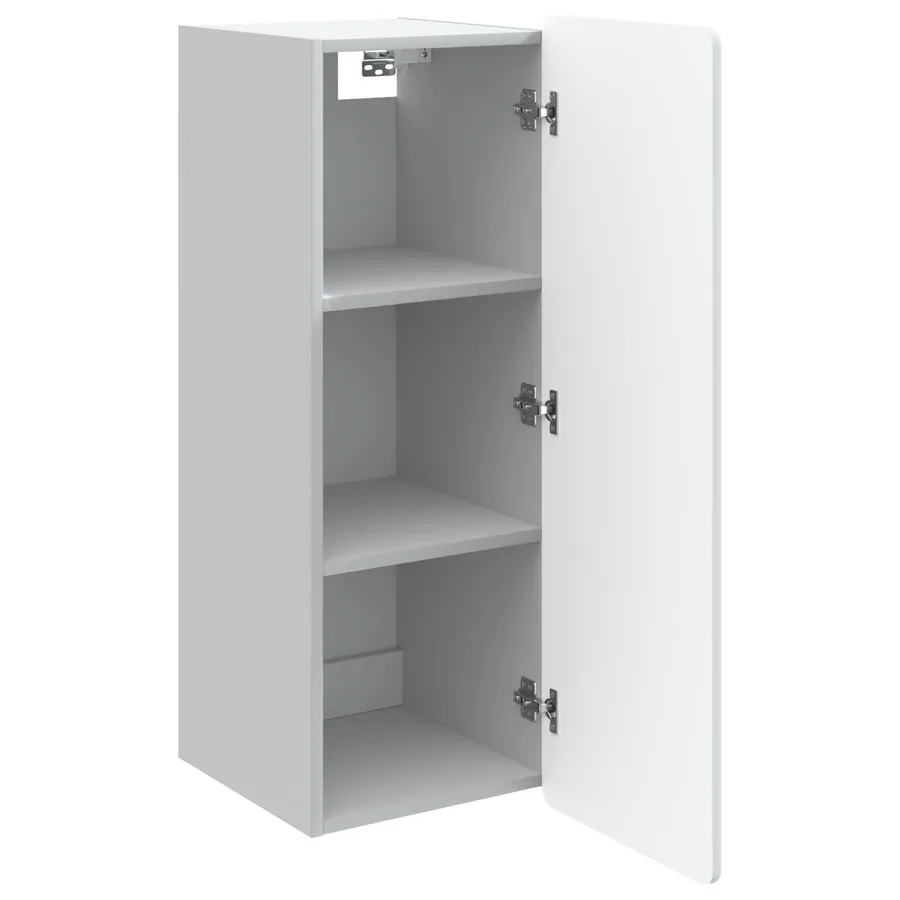 Armoire Murale Blanc 33 x 34,5 x 94 cm Bois d'ingénierie - 3