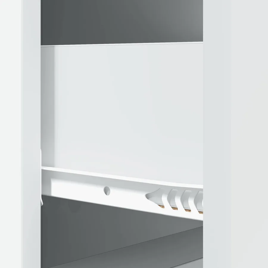 Armoire à tiroirs Blanc 33 x 34,5 x 87 cm Bois d'ingénierie - 10