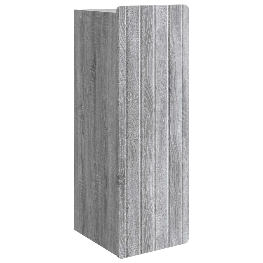 Armoire Murale Sonoma gris 33 x 34,5 x 94 cm Bois d'ingénierie - 2