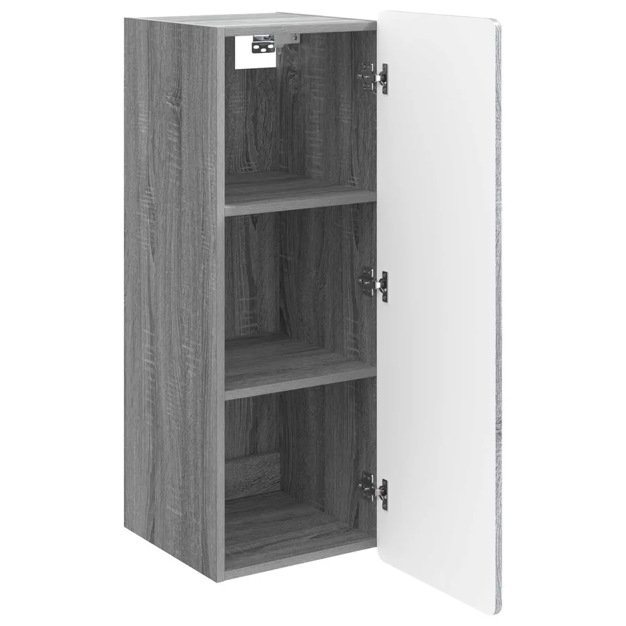Armoire Murale Sonoma gris 33 x 34,5 x 94 cm Bois d'ingénierie - 3