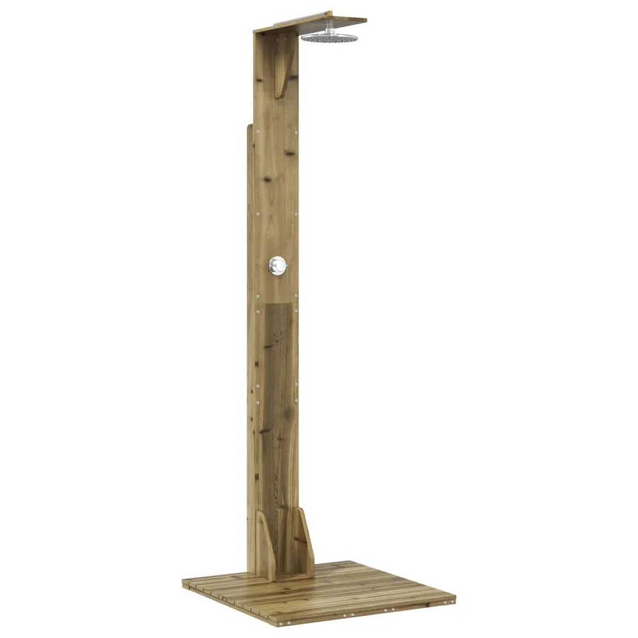 Douche d'extérieur 214,5 cm Naturel - 2