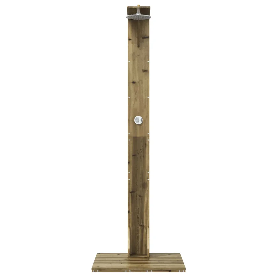 Douche d'extérieur 214,5 cm Naturel - 4