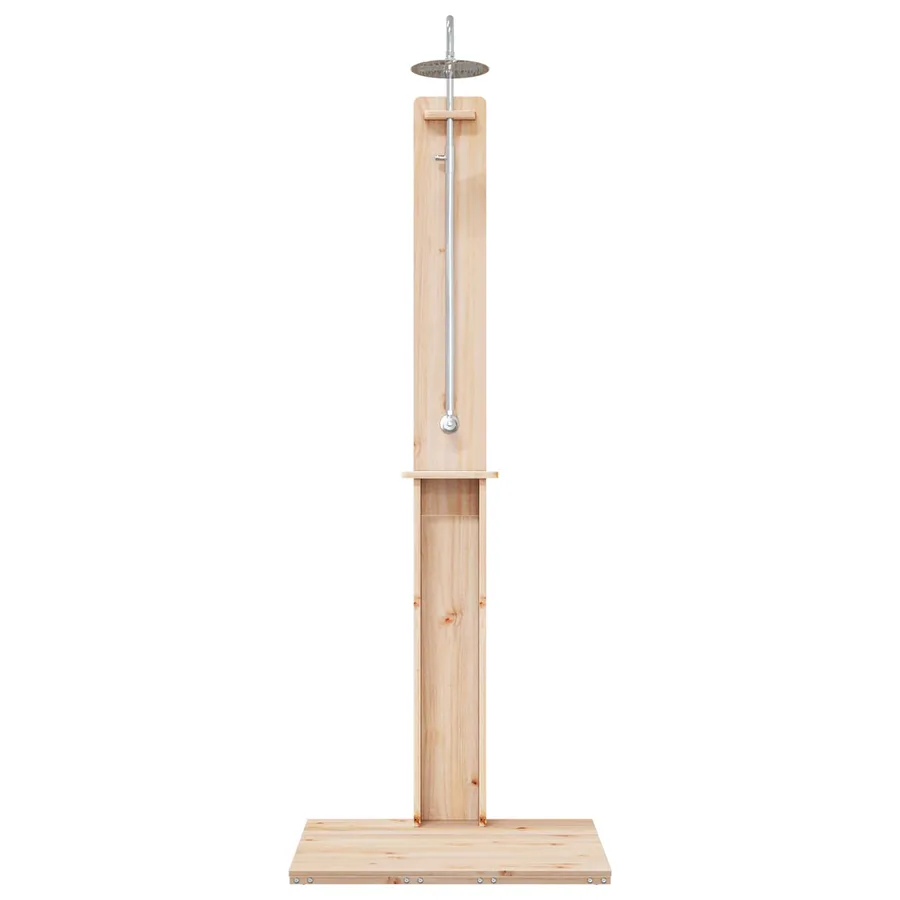 Douche d'extérieur 206 cm Naturel - 4