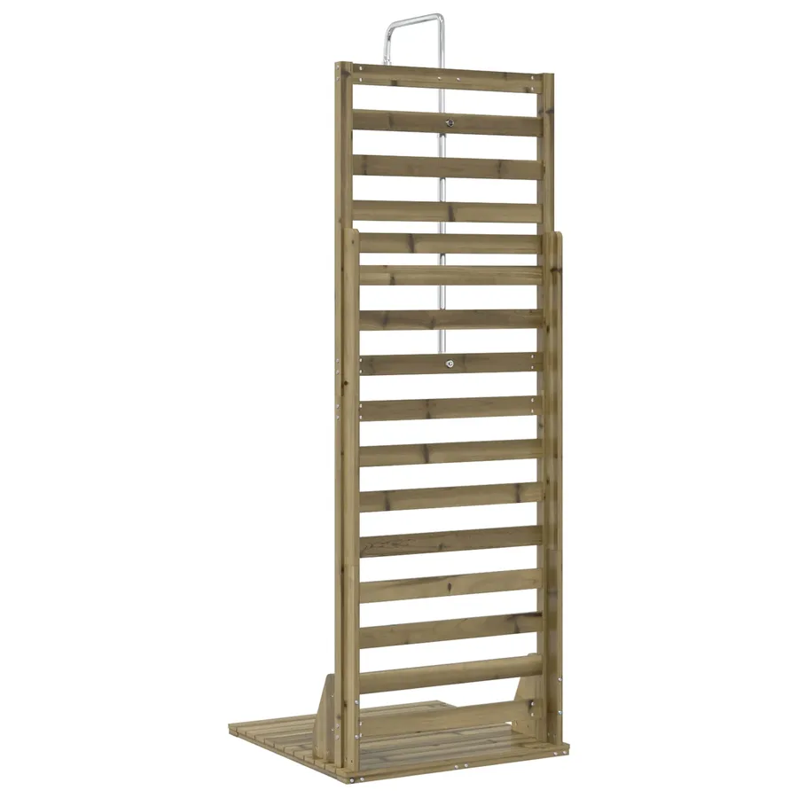 Douche d'extérieur 225 cm Naturel - 6