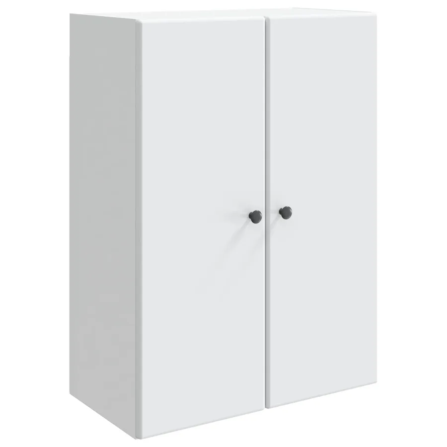 Armoire Murale Blanc 66 x 34,5 x 90 cm Bois d'ingénierie - 2