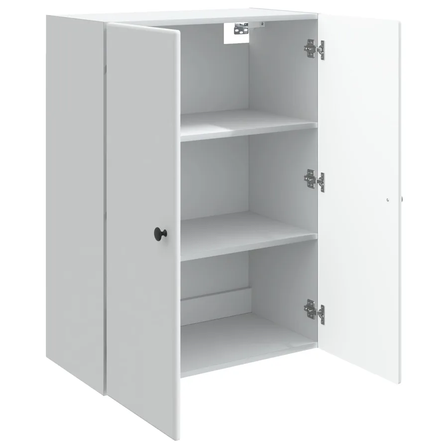 Armoire Murale Blanc 66 x 34,5 x 90 cm Bois d'ingénierie - 3