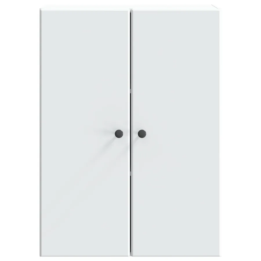 Armoire Murale Blanc 66 x 34,5 x 90 cm Bois d'ingénierie - 4