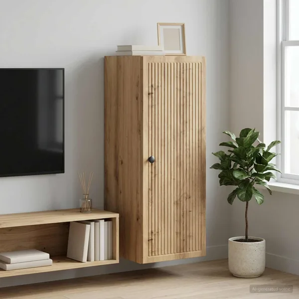 Armoire Murale 33 x 34,5 x 90 cm Bois d'ingénierie