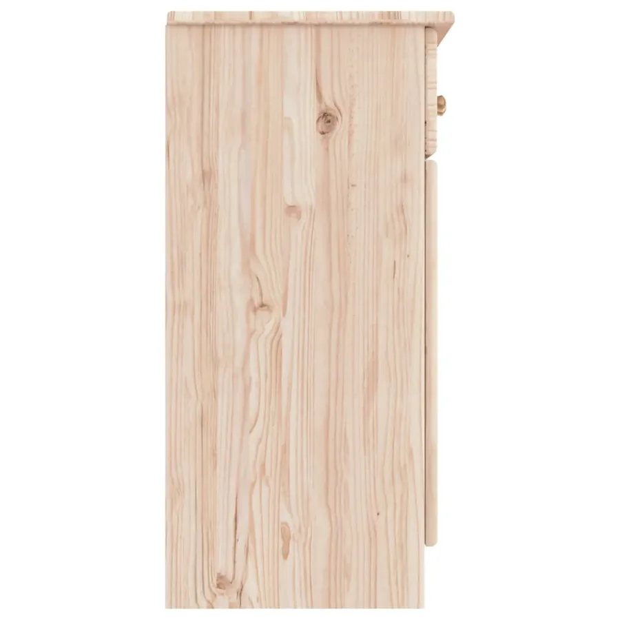 Buffet ALTA 112x35x73 cm bois massif de pin - 5