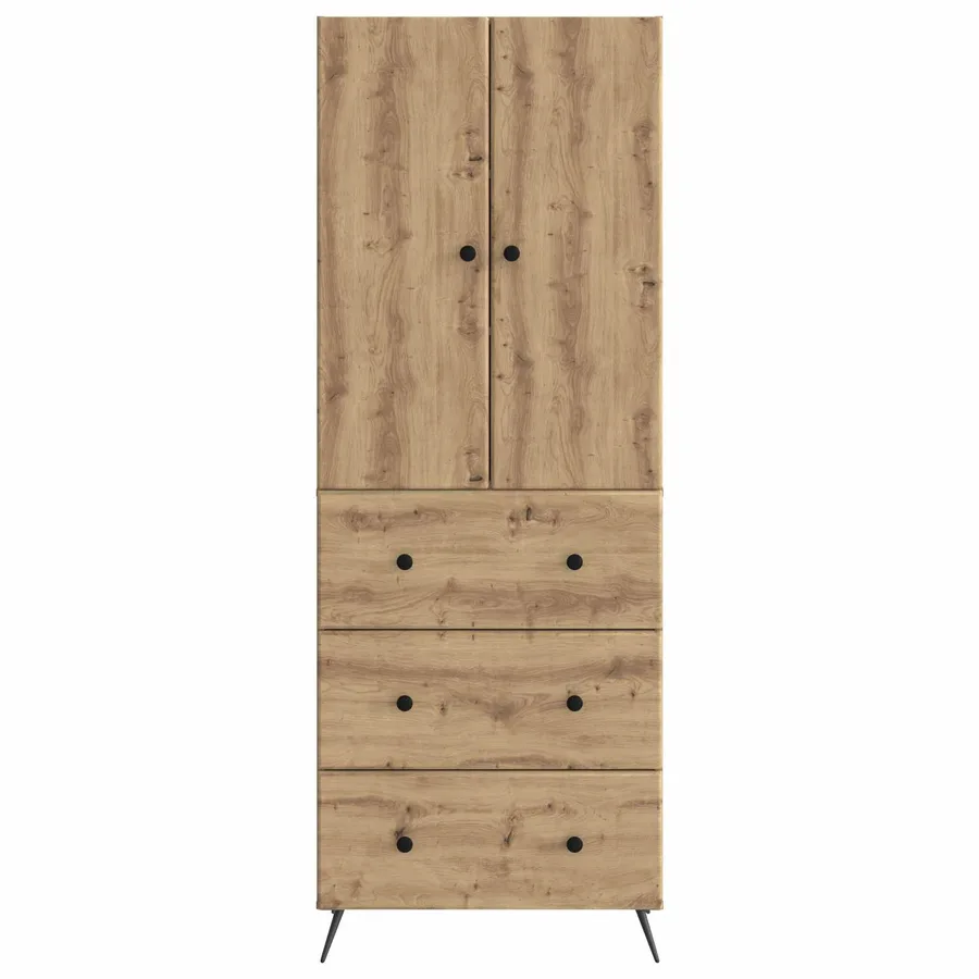 Ensemble de Meubles 2 pc 66 x 34,5 x 90 cm Bois d'ingénierie - 5