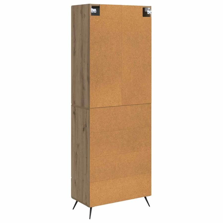 Ensemble de Meubles 2 pc Chêne artisanal Bois d'ingénierie - 7