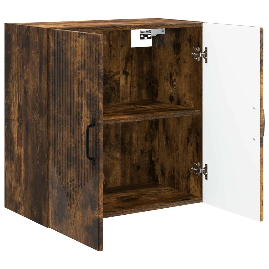 Armoire Murale Chêne fumé 59 x 31 x 60 cm Bois d'ingénierie - 3
