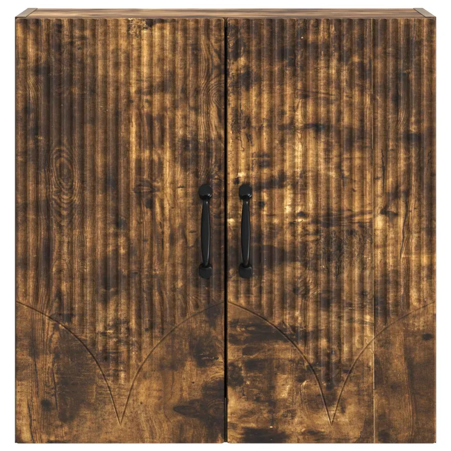 Armoire Murale Chêne fumé 59 x 31 x 60 cm Bois d'ingénierie - 4
