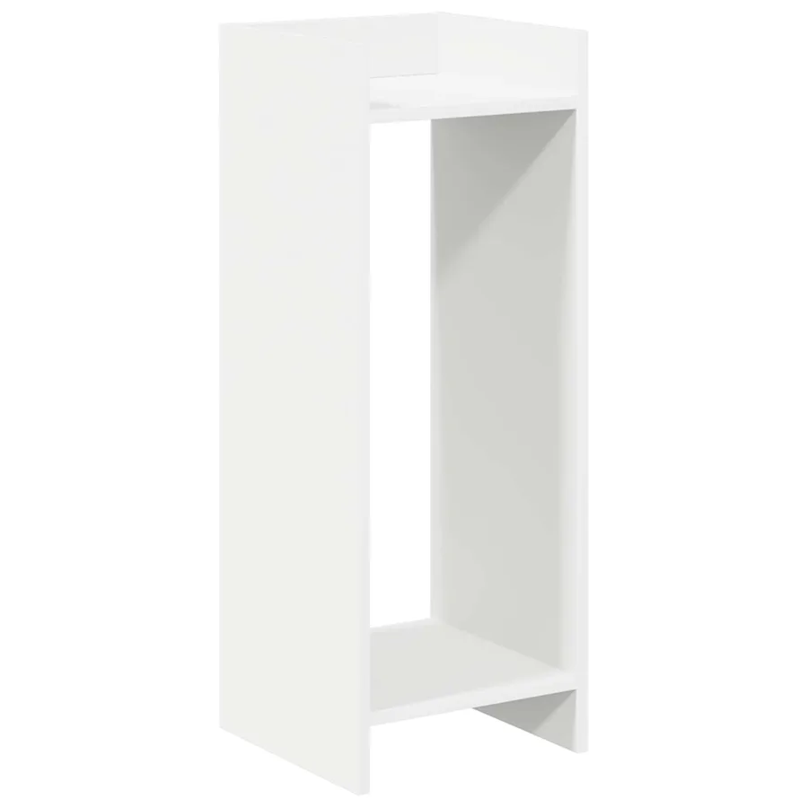 Support de Plante 2 pc Blanc 30 x 30 x 80 cm Bois d’ingénierie - 5