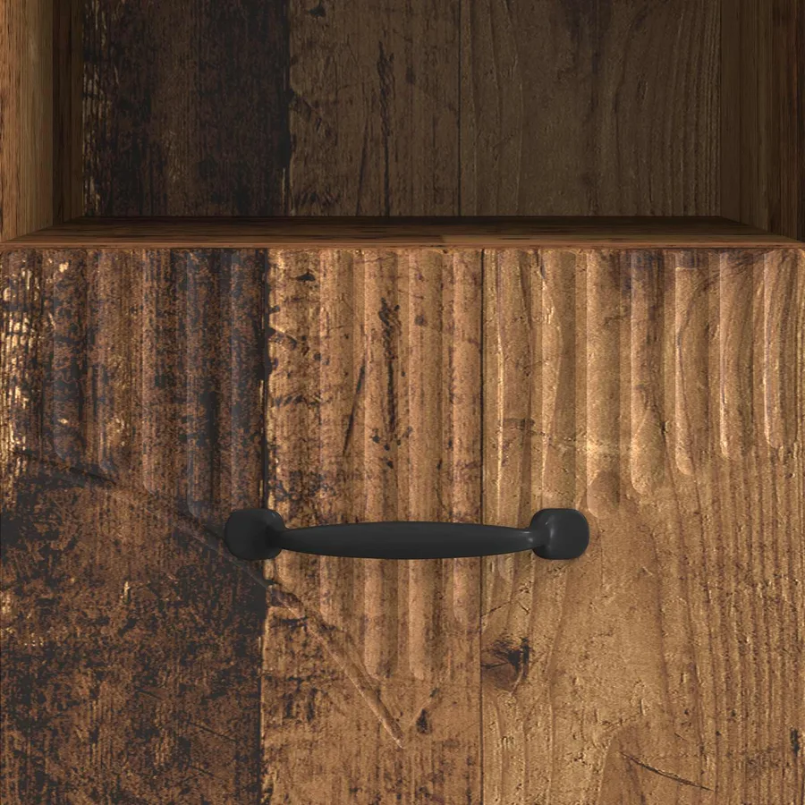 Meuble TV Bois ancien 102 x 34,5 x 47 cm Bois d'ingénierie - 8