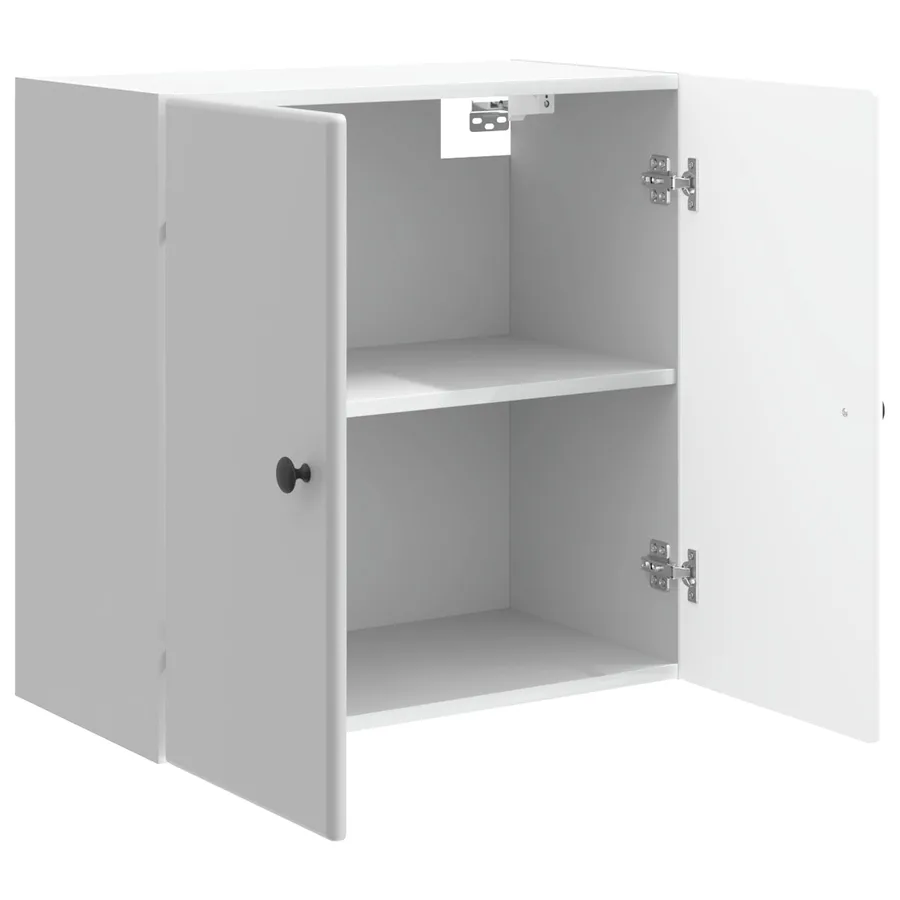 Armoire Murale Blanc brillant 59 x 31 x 60 cm Bois d'ingénierie - 3