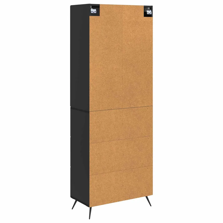 Ensemble de Meubles 2 pcs Noir 66 x 34,5 x 90 cm - 7