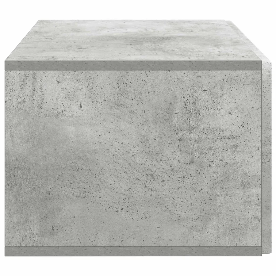 Meuble TV mural Gris béton 59,5 x 41 x 30 cm Bois d'ingénierie - 7