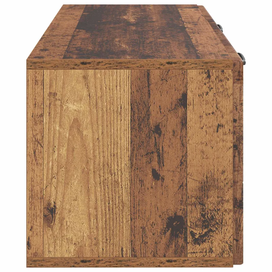 Meuble TV mural Bois ancien 78,5 x 31 x 30 cm Bois d'ingénierie - 7