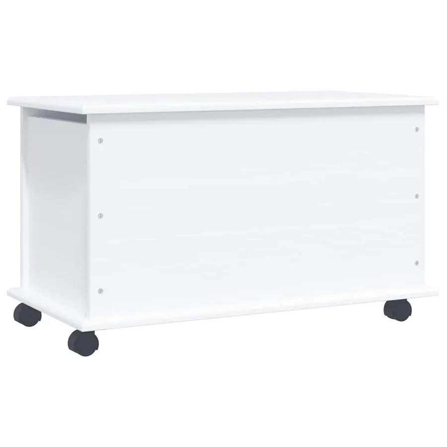 Coffre de rangement et roulettes ALTA blanc 73x39,5x43 cm - 4