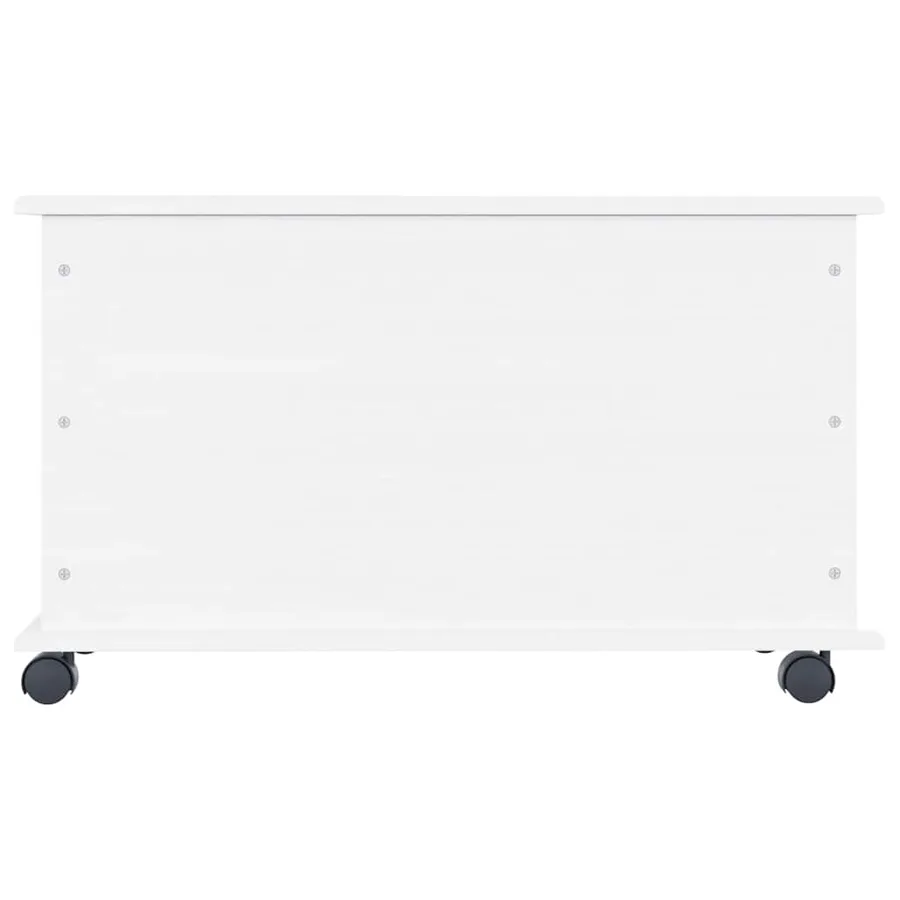 Coffre de rangement et roulettes ALTA blanc 73x39,5x43 cm - 5