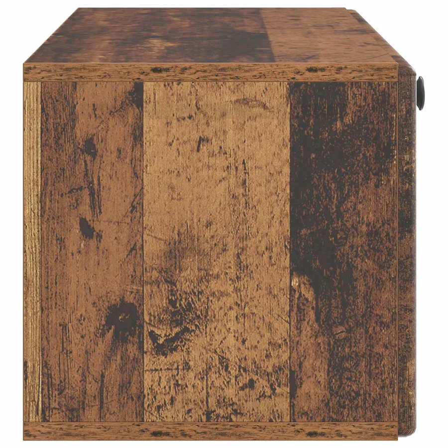 Meuble TV mural 98 x 31 x 30 cm Bois ancien Bois d'ingénierie - 7