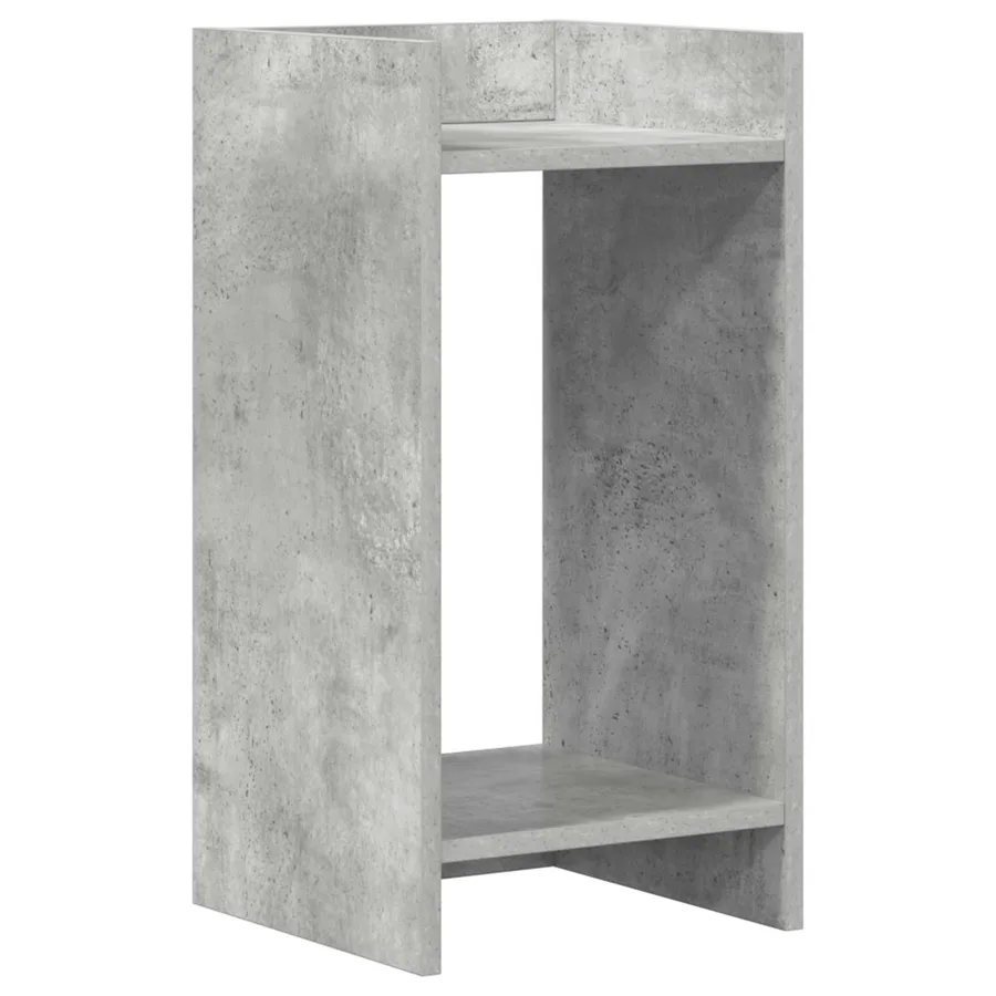 Support de Plante 2 pc Gris Béton 30 x 30 x 60 cm - 5
